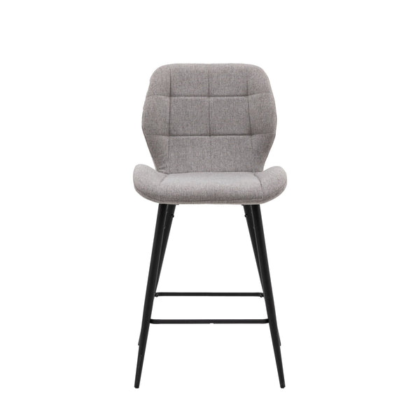 EX DISPLAY - Danton Bar Stool - Light Grey - Distinctly Living