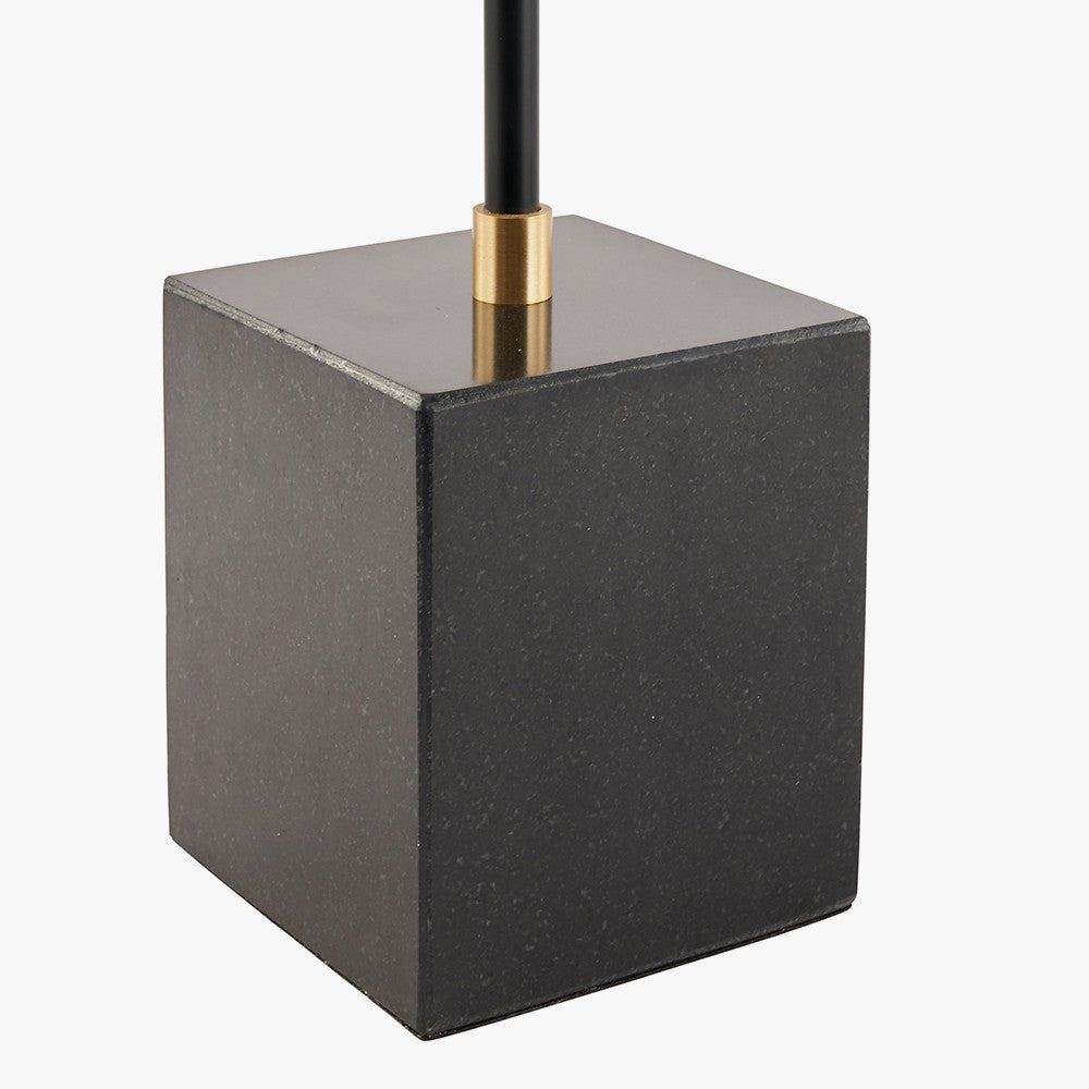 Fabriano Matt Black Domed Task Table Lamp - Distinctly Living