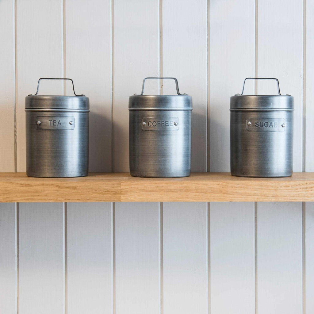 Factory Tea, Coffee, Sugar Caddies / Canisters - Distinctly Living
