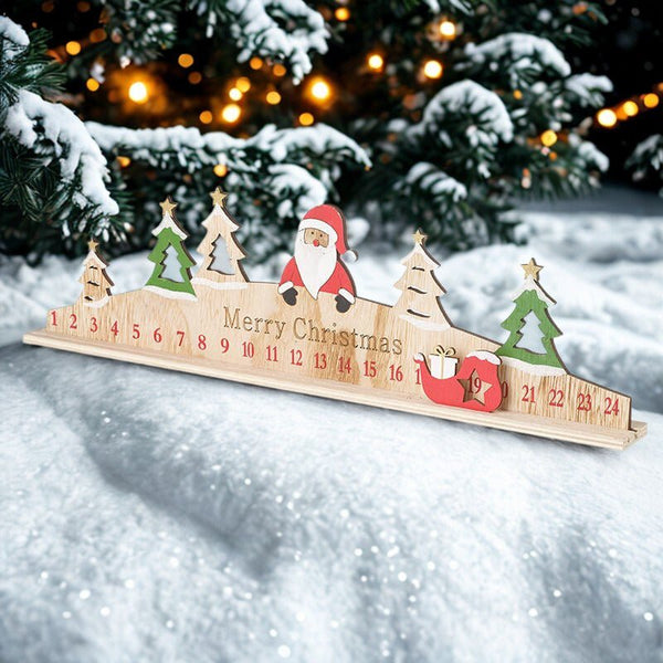 Father Christmas Advent Slider - Distinctly Living