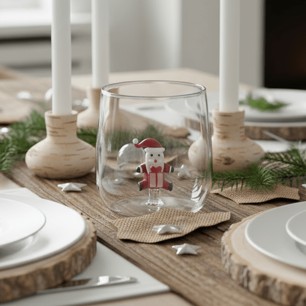 Father Christmas Tumbler - Distinctly Living