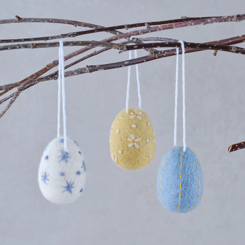 Felt Easter Egg Hanging Deco - Distinctly Living