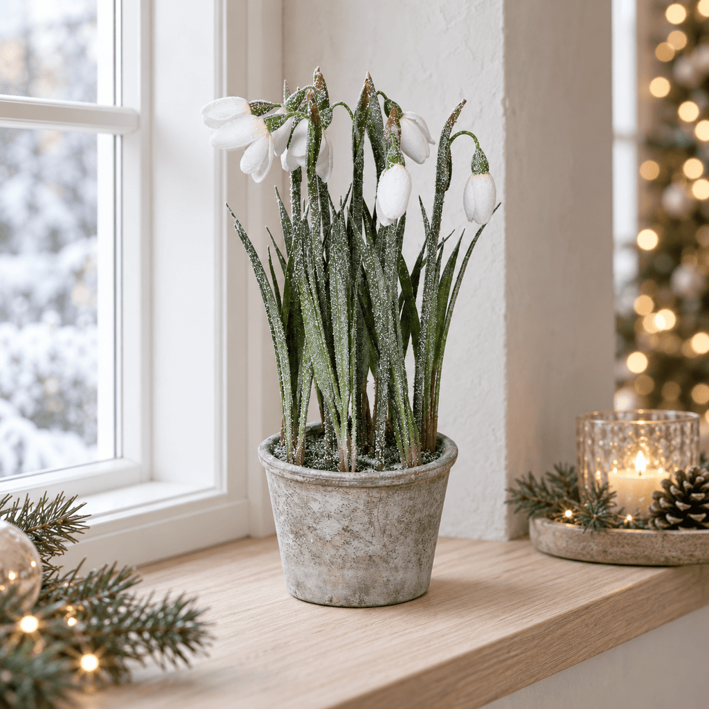 First Snow Potted Snowdrops - Distinctly Living