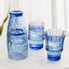 Fish Stacking Drinking Glass - Set of 4 - Blue - Distinctly Living