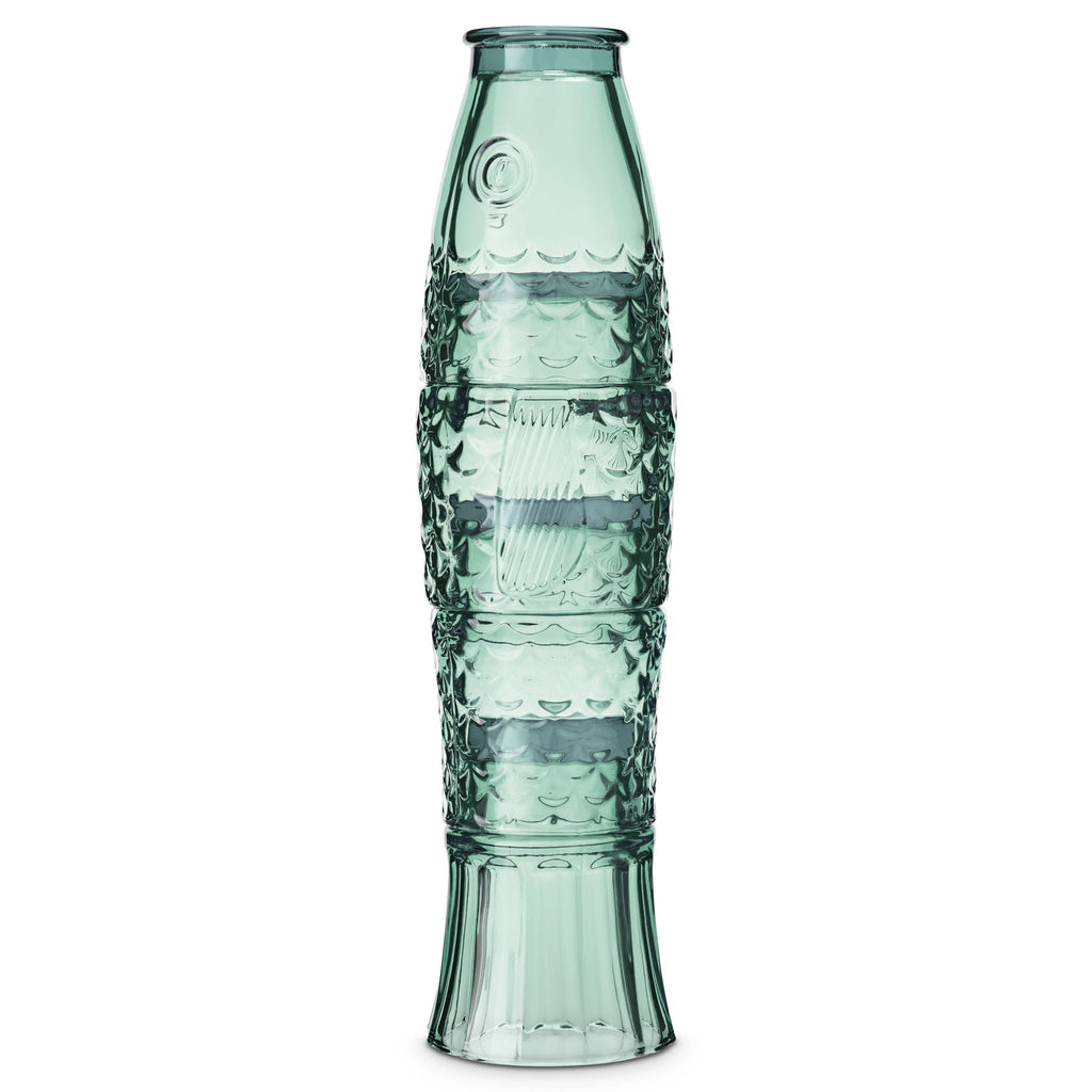 Fish Stacking Drinking Glass - Set of 4 - Green - Distinctly Living
