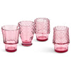 Fish Stacking Drinking Glasses - Set of 4 - Pink - Distinctly Living