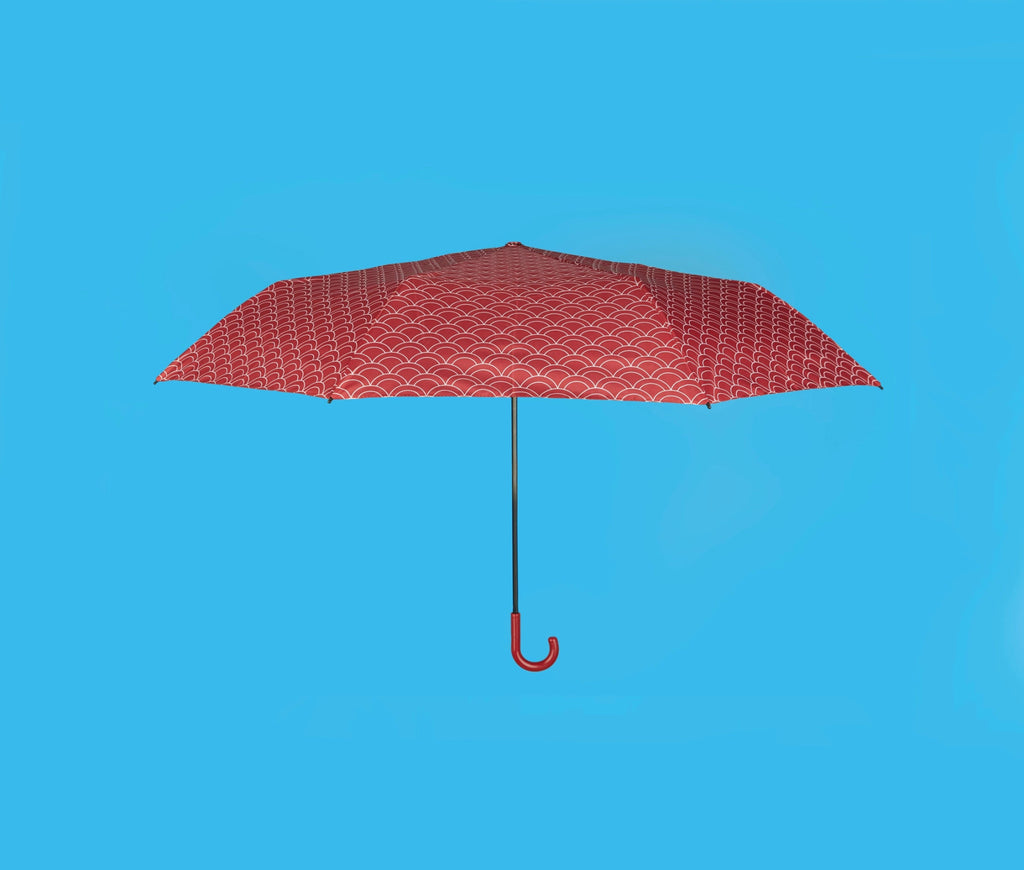 Fish Umbrella - Red or Blue - Distinctly Living