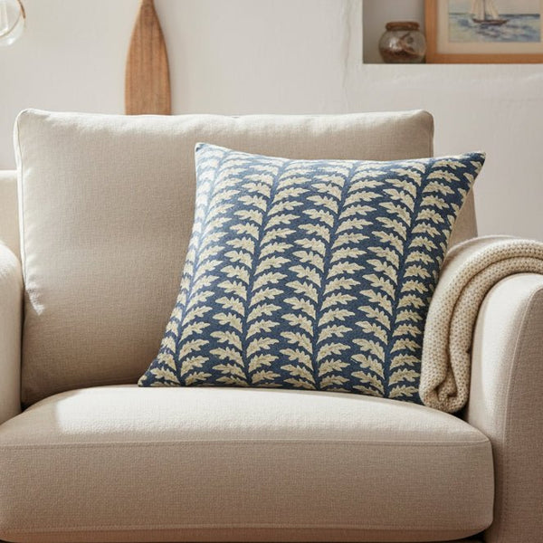 Floral Stripe Cushion - Distinctly Living