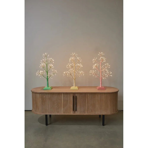 Flower LED Tree - Green, Yellow or Pink - Distinctly Living