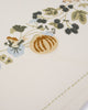 Foliage Hand Embroidered Table Runner 1.6m - Distinctly Living