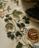 Foliage Hand Embroidered Table Runner 1.6m - Distinctly Living