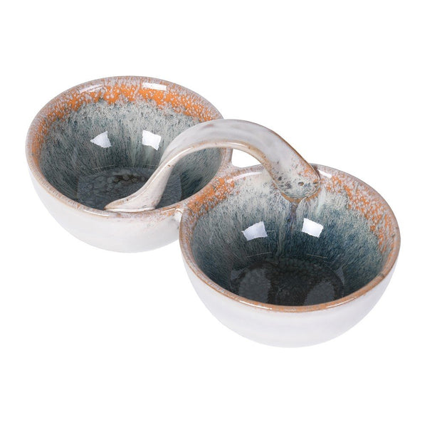 Forest Edge - Double Bowl With Handle - Distinctly Living