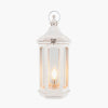 Frascati Lantern - Table Lamp - White Wash or Grey - Distinctly Living