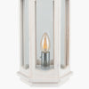 Frascati Lantern - Table Lamp - White Wash or Grey - Distinctly Living