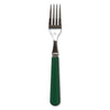 French Bistro Style 24 Piece Cutlery Set With Green or Navy Blue Handles - Distinctly Living