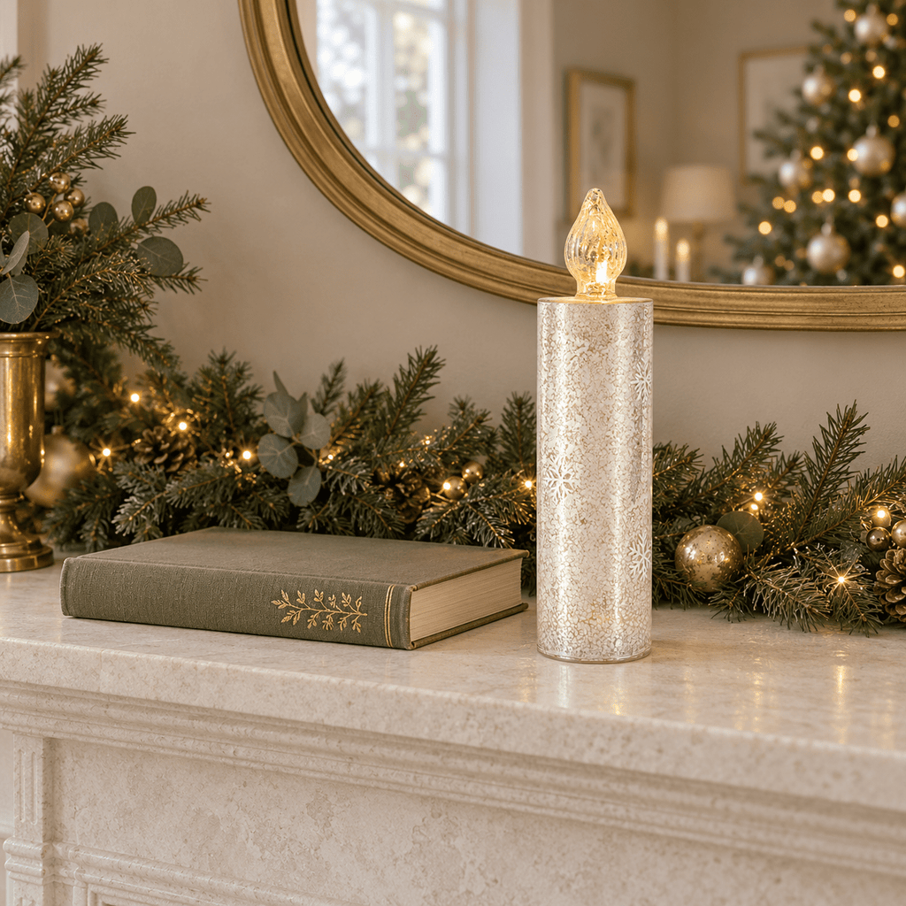 Frostlight Mercury LED Candle - Large 27cm - Distinctly Living