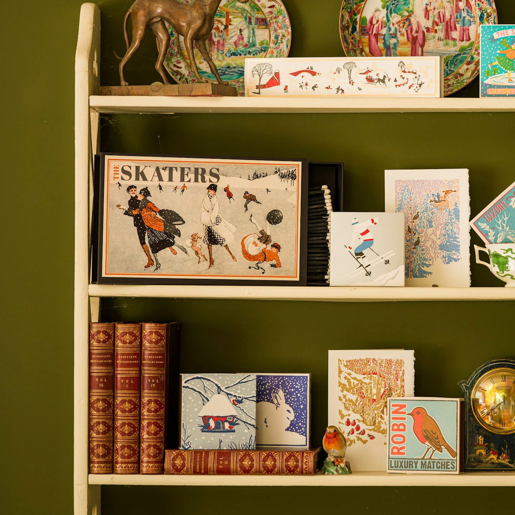 Giant Matches - Snowy Skaters - Distinctly Living