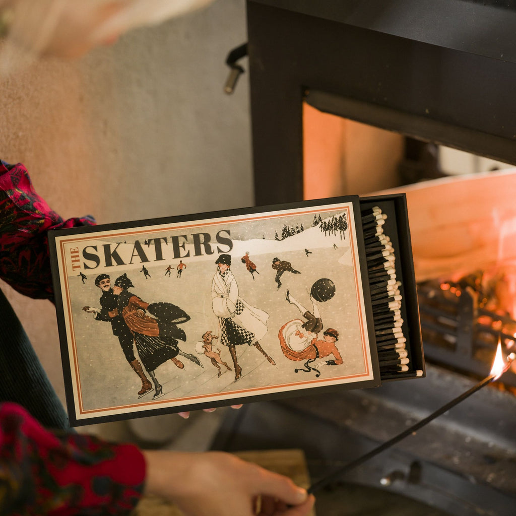 Giant Matches - Snowy Skaters - Distinctly Living