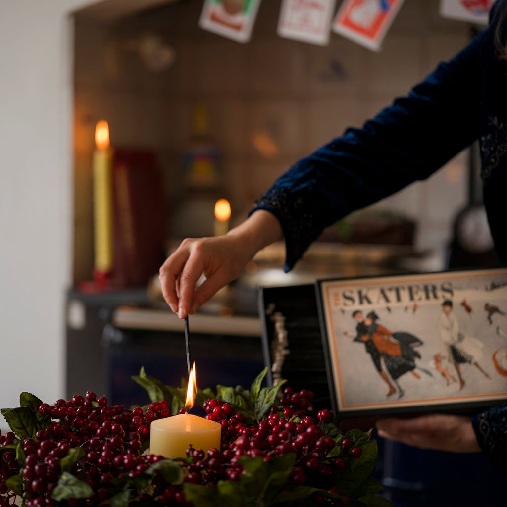 Giant Matches - Snowy Skaters - Distinctly Living