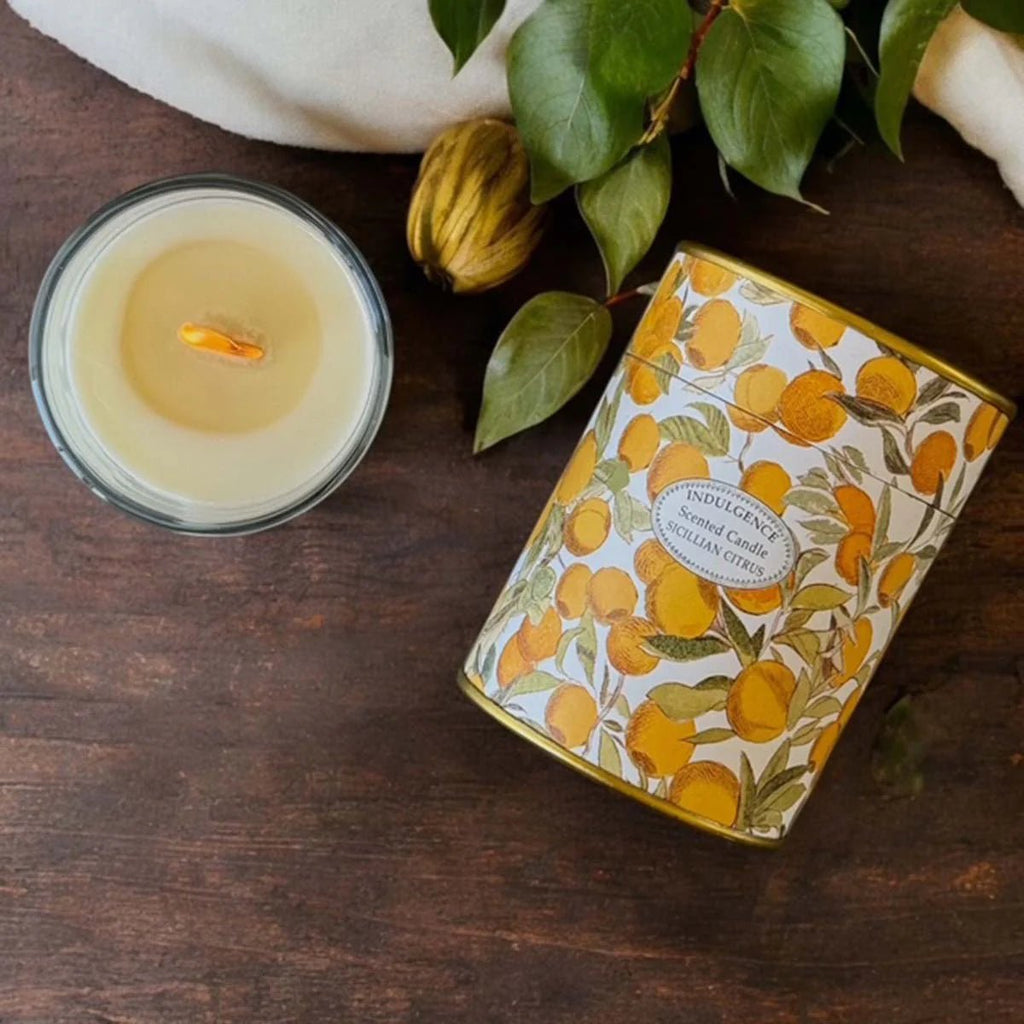 Gift Boxed Glass Candle - 3 Scents - Distinctly Living