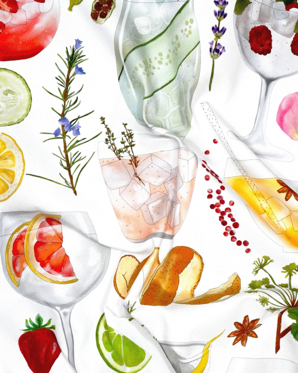 Gin and Tonic Tea Towel - Distinctly Living