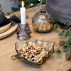 Glass Christmas Nibble Dish - Distinctly Living