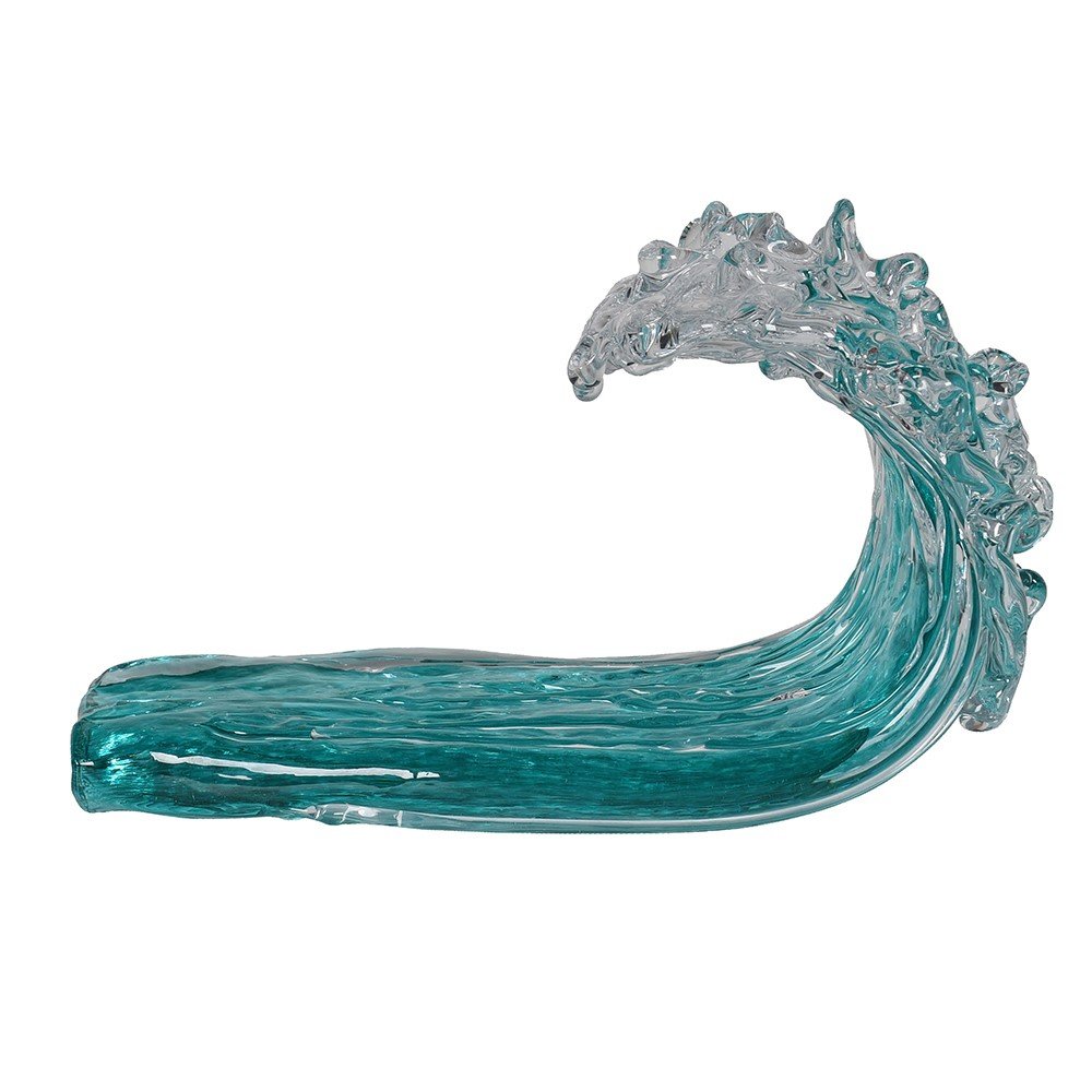 Glass Wave Ornament - Distinctly Living