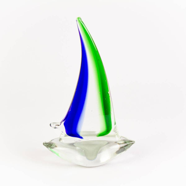 Glass Yacht - Medium Green/blue - Distinctly Living