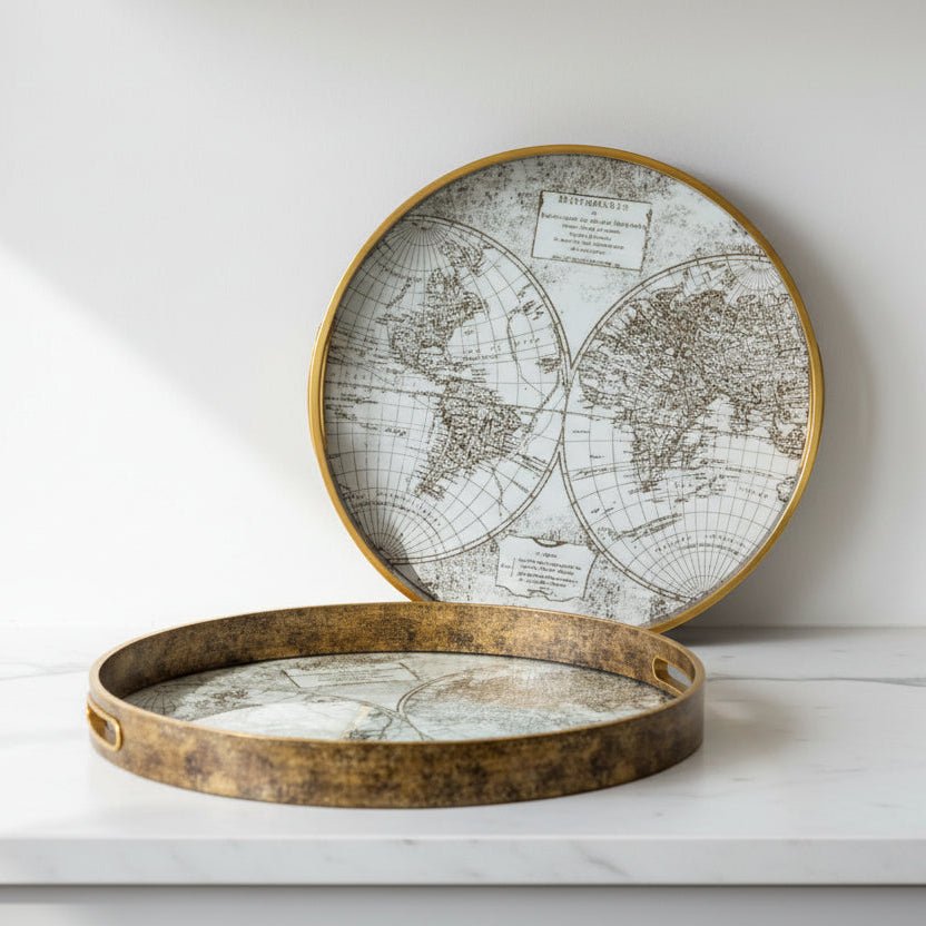 Globe Serving Tray - Medium or Large - Distinctly Living