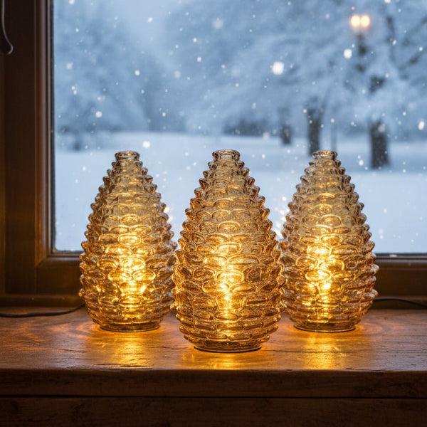 Glowing Pine Cone - Distinctly Living