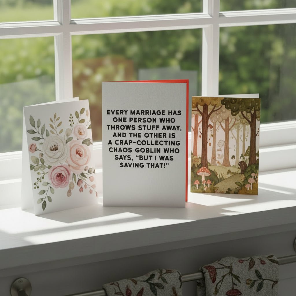 Goblin Greeting Card - Distinctly Living