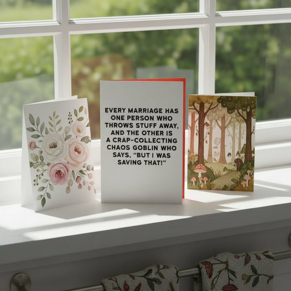 Goblin Greeting Card - Distinctly Living