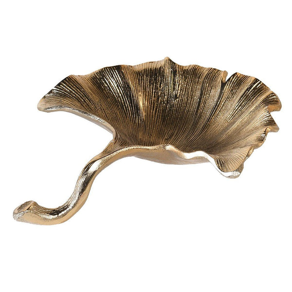 Gold Ginko Leaf Bowl - Distinctly Living