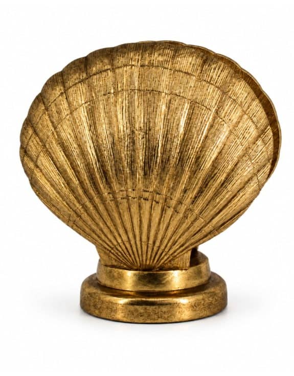 Gold Shell Table Lamp - Distinctly Living