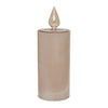 Golden Ember LED Glass Candle - Large 25cm - Distinctly Living