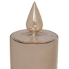 Golden Ember LED Glass Candle - Large 25cm - Distinctly Living