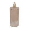 Golden Ember LED Glass Candle - Large 25cm - Distinctly Living