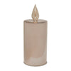 Golden Ember LED Glass Candle - Small 20cm - Distinctly Living