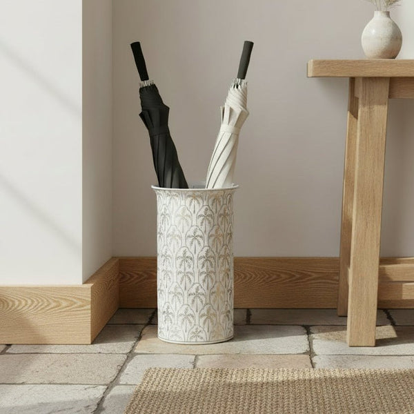 Golden Palm Umbrella Stand - Distinctly Living
