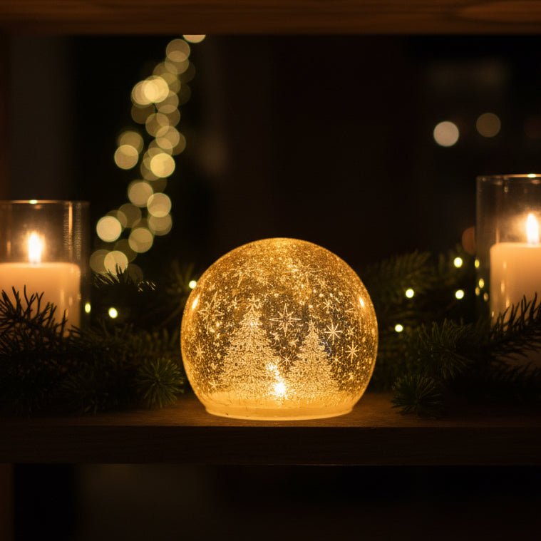 Golden Snow Globe - Small - Distinctly Living