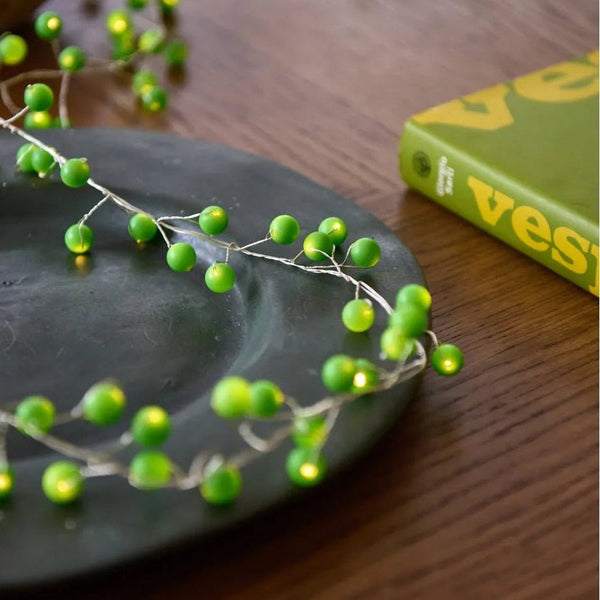 Green Berry Light Chain - Mains - Distinctly Living