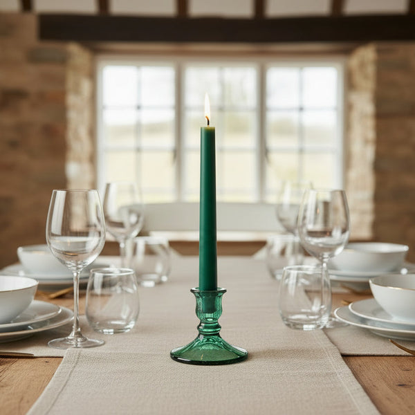 Green Dinner Candles - Distinctly Living