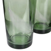 Green Palm Water Glasses - Set of 4 - Distinctly Living