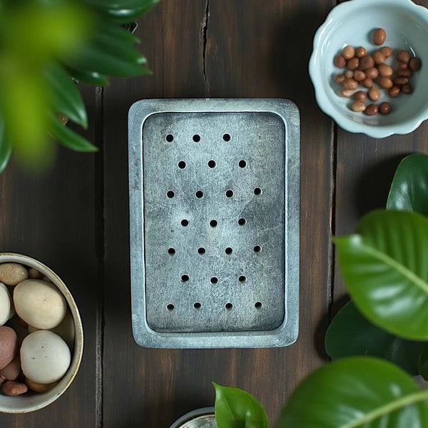 Grey Marble Soap Dish - Distinctly Living