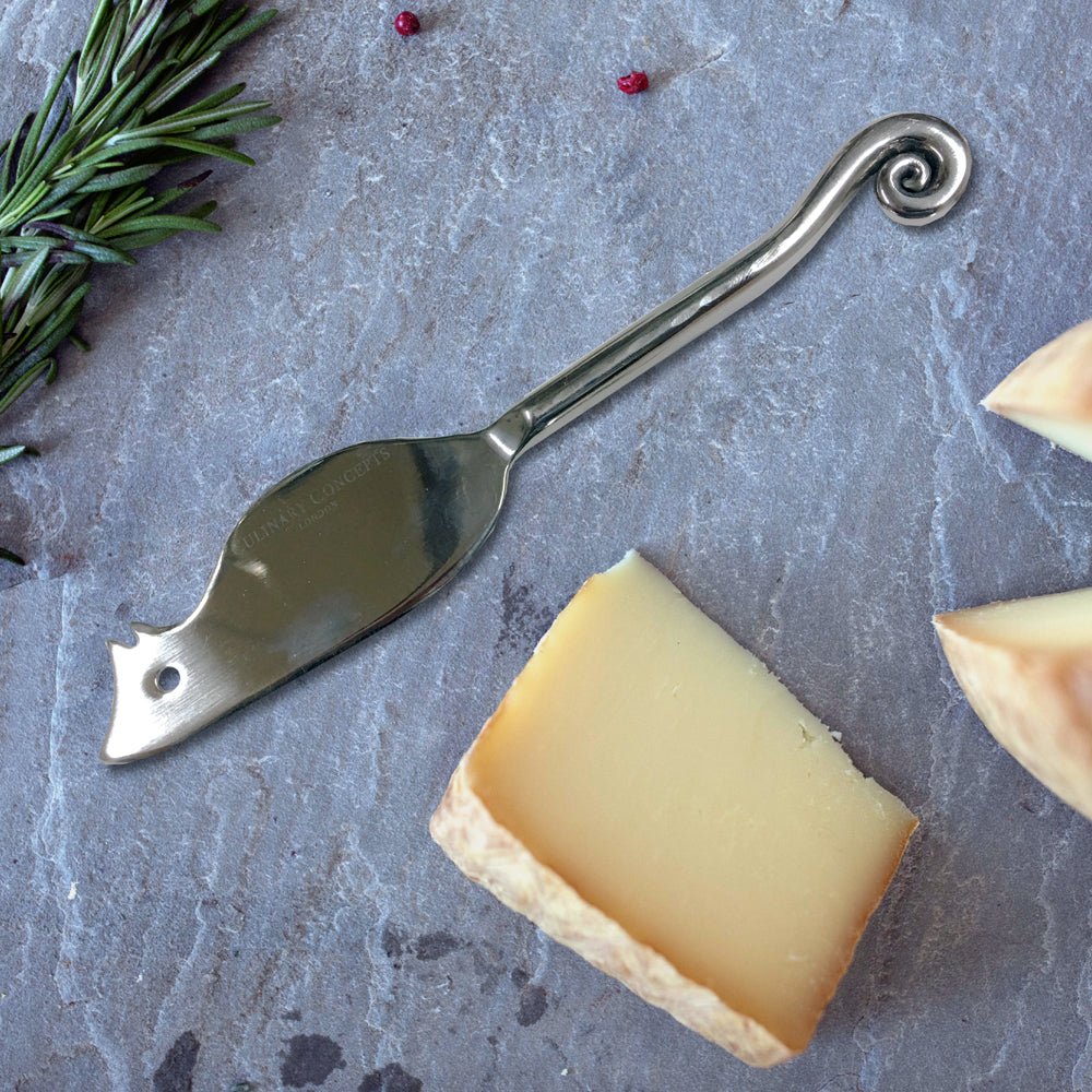 Hammered Shell Mouse Cheese Knife - Distinctly Living