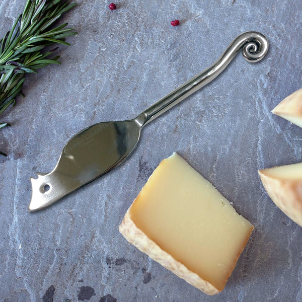 Hammered Shell Mouse Cheese Knife - Distinctly Living