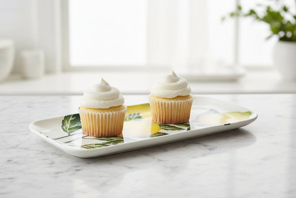 Handmade Lemons Rectangular Plate - Distinctly Living