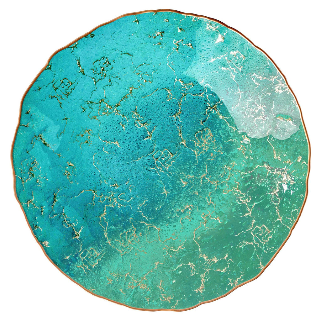 Handmade Ocean Waves Bowl - Distinctly Living