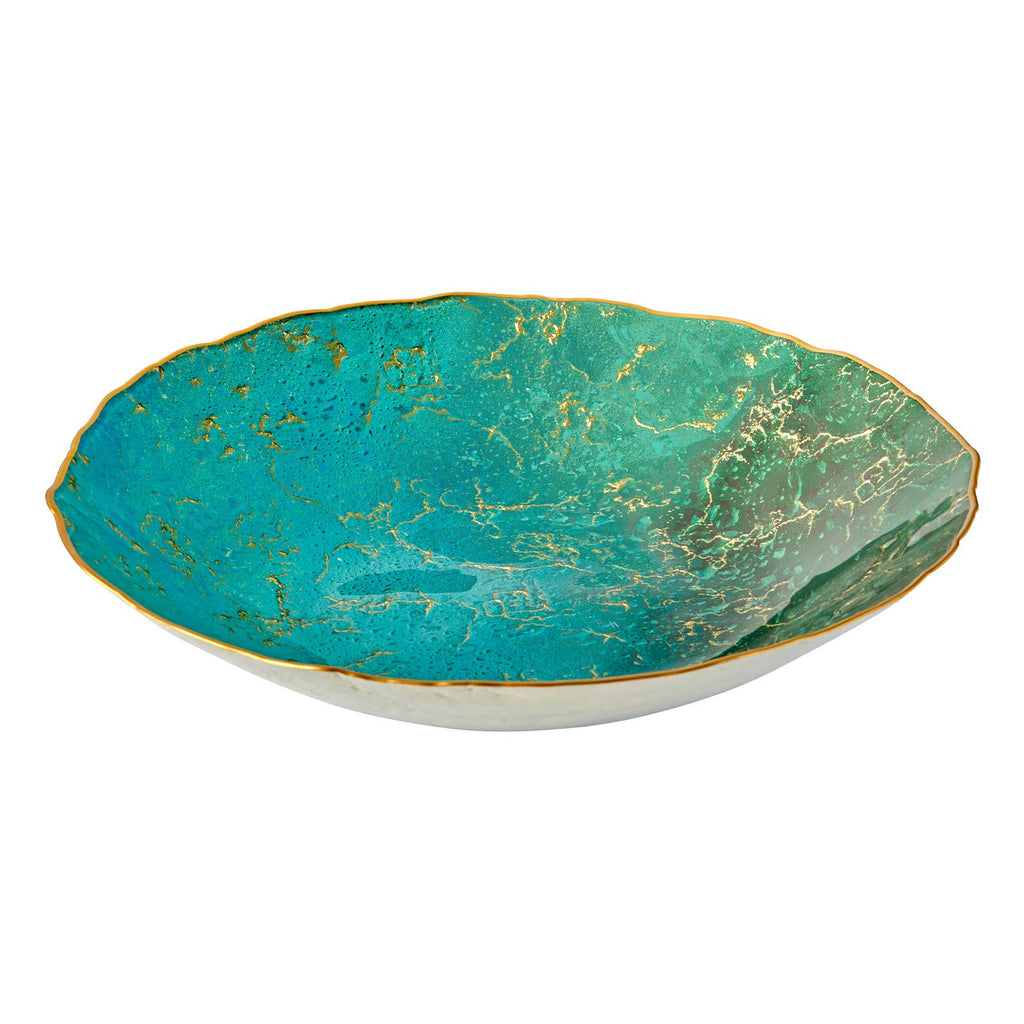 Handmade Ocean Waves Bowl - Distinctly Living