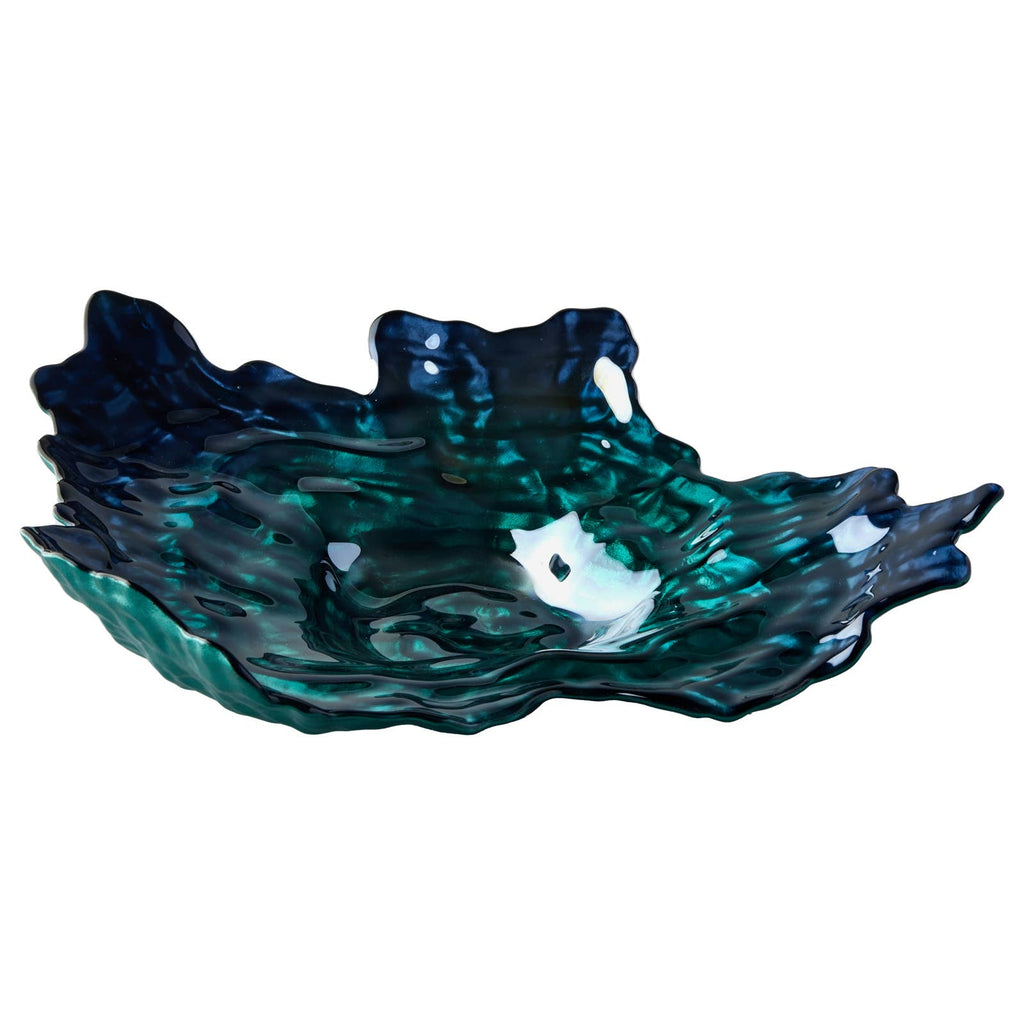 Handmade Oyster Blue Bowl - Distinctly Living
